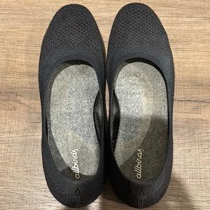 Allbirds Women’s Tree Breezers - Heathered Black (black sole)